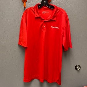 Nike Golf dri-fit red polo Winchester embroidery
